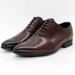 Елегантни обувки за мъже 792-047 бордо | Eldemas