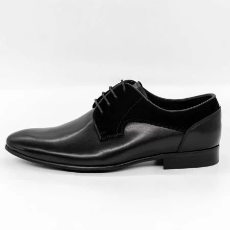 Елегантни обувки за мъже 792-049 Черен » MeiMall.bg
