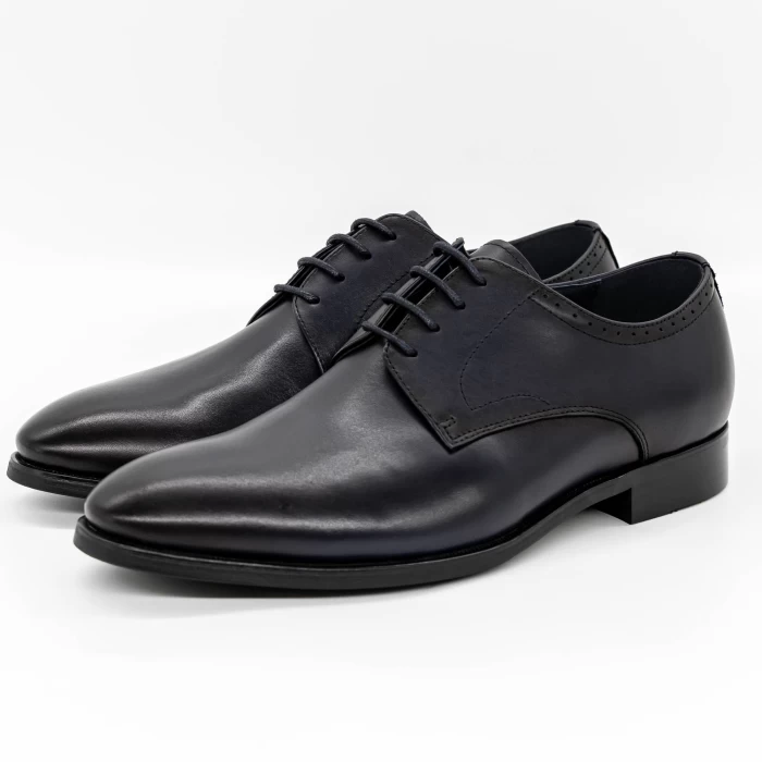 Елегантни обувки за мъже 2101-60 Синьо » MeiMall.bg