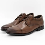 Елегантни обувки за мъже 9122-2 Кафяво » MeiMall.bg