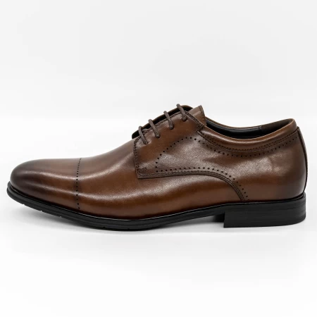Елегантни обувки за мъже 9122-2 Кафяво » MeiMall.bg
