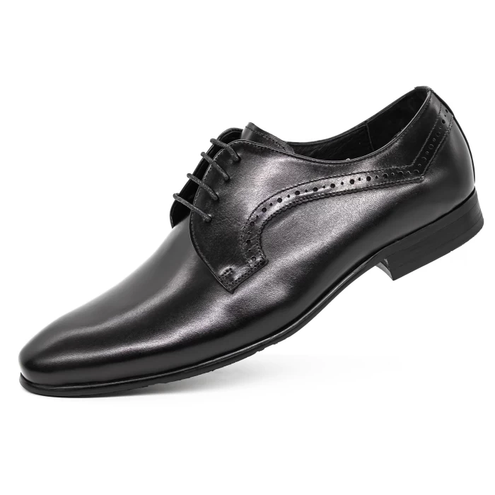 Елегантни обувки за мъже 792-043 Черен » MeiMall.bg