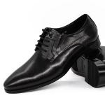 Елегантни обувки за мъже VS161-07 Черен | Eldemas