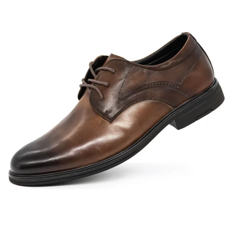 Елегантни обувки за мъже WM823 Светлокафяво » MeiMall.bg