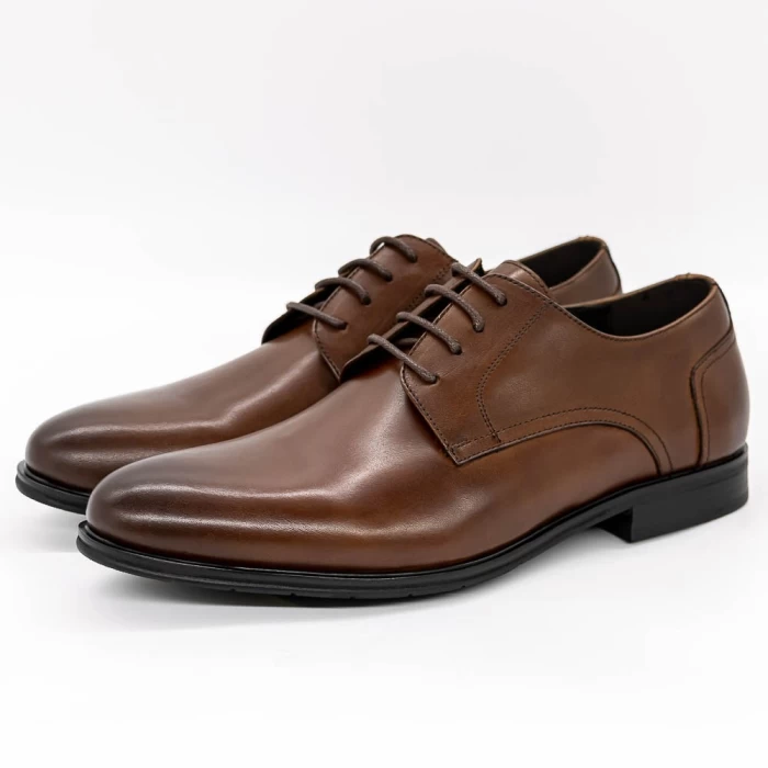 Елегантни обувки за мъже 9122-3 Кафяво » MeiMall.bg