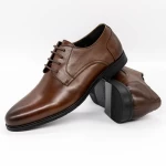 Елегантни обувки за мъже 9122-3 Кафяво | Eldemas