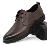 Елегантни обувки за мъже WM803 Кафяво » MeiMall.bg