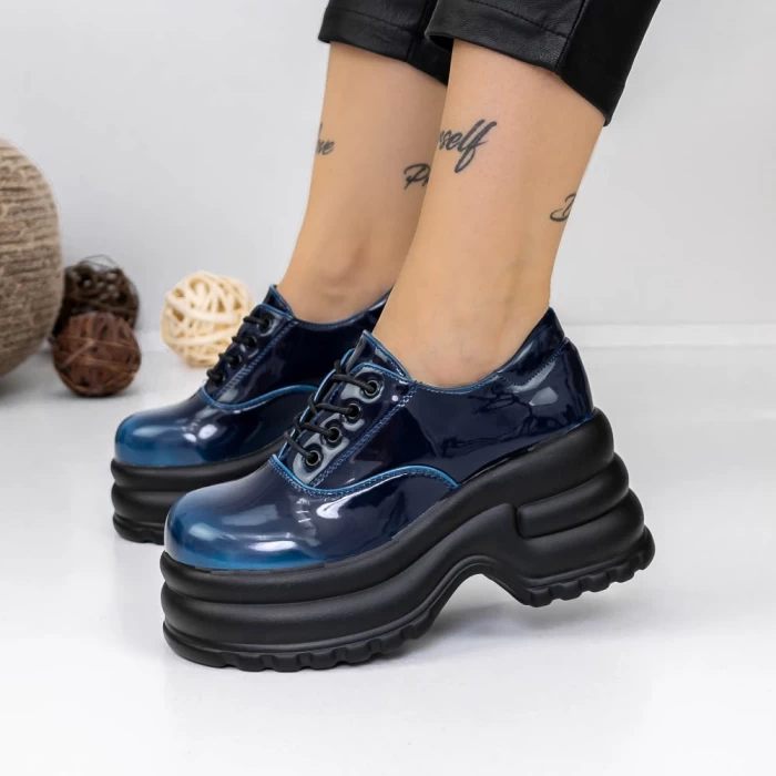 Дамски ежедневни обувки 3WL168 Синьо | Mei