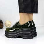 Дамски ежедневни обувки 3WL168 Зелено | Mei
