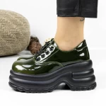 Дамски ежедневни обувки 3WL168 Зелено » MeiMall.bg