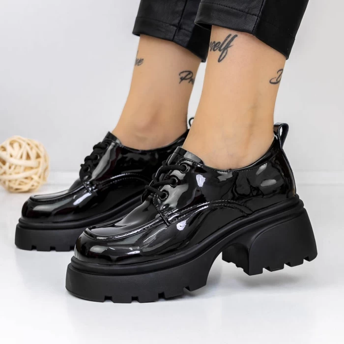 Дамски ежедневни обувки 3WL172 Черен | Mei