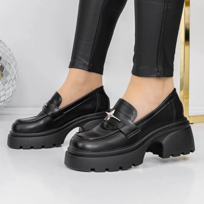 Дамски ежедневни обувки 3WL175 Черен | Mei
