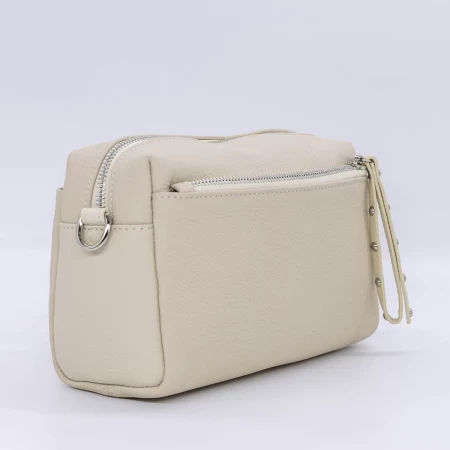 Чанта през рамо 99138 Кремав цвят » MeiMall.bg