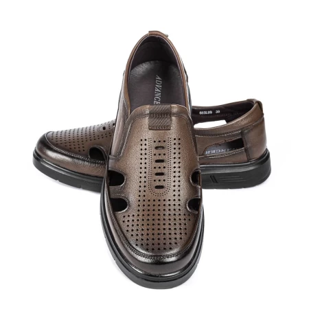Мъжки ежедневни обувки 883L99 Кафяво » MeiMall.bg