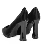Обувки с дебел ток 3DC33 Черен | Mei
