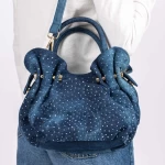 дамска чанта 9703 Тъмно синьо » MeiMall.bg