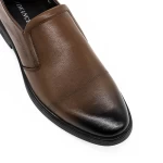 Елегантни обувки за мъже B16235 Кафяво | Advancer