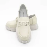 Дамски ежедневни обувки 37822 Кремав цвят » MeiMall.bg