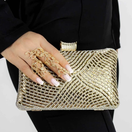 Портмоне 40-901D Златен » MeiMall.bg