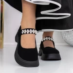 Дамски ежедневни обувки 3WL193 Черен | Mei