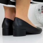 Обувки с дебел ток 3LE32 Черен | Mei