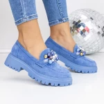 Дамски ежедневни обувки 3LN1 Синьо » MeiMall.bg