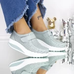 Дамски ежедневни обувки A521 Зелено | Botinelli