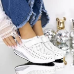 Дамски ежедневни обувки A521 Бял | Botinelli