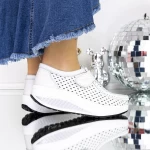 Дамски ежедневни обувки A521 Бял | Botinelli