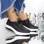 Дамски ежедневни обувки A525 Черен | Botinelli