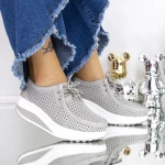 Дамски ежедневни обувки A525 Сиво | Botinelli