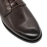 Елегантни обувки за мъже 9351-1 Кафе » MeiMall.bg