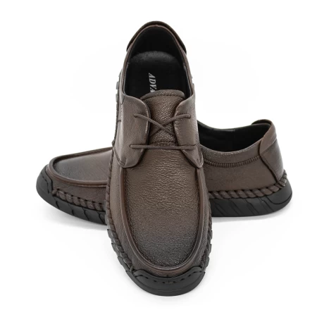 Елегантни обувки за мъже 83053 Кафяво » MeiMall.bg