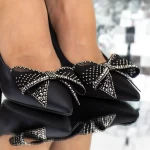 Обувки на тънък ток 3DC59 Черен | Mei