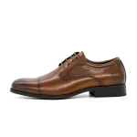 Елегантни обувки за мъже F0136-268 Кафяво | Advancer
