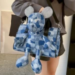 Чанта през рамо 151 Светло синьо | Mei