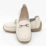 Дамски ежедневни обувки 6029 Кремав цвят » MeiMall.bg