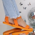 Дамски сандали 3GZ85 Оранжево | Mei