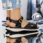 Дамски сандали 922-1 Черен | Fashion