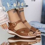 Дамски сандали 922-1 Каки | Fashion