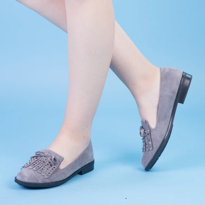 Дамски ежедневни обувки XD102 Сиво (K37) Mei