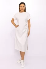 Дамска рокля VMC2209 Бял » MeiMall.bg