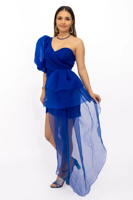 Дамска рокля 964917 Синьо » MeiMall.bg
