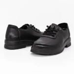 Pantofi Casual Dama din piele naturala N712 BLACK | ADVANCER