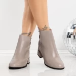 Botine cu Toc Gros 3AL83 GREY | MEI