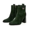 Ghete Dama din piele naturala K99021R DARK GREEN | ADVANCER