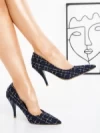 Pantofi Stiletto G1716 BLUE | GALLEVANI