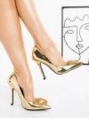 Pantofi Stiletto LD-1177 GOLD | L.DAY