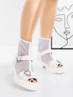 Ghete de primavara-toamna 3AH55 WHITE | MEI