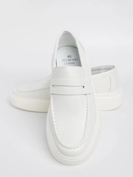 Mocasini Barbati 5NXE17 WHITE | MEI